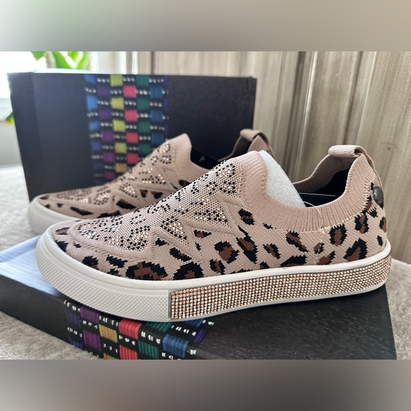 Bernie Mev Gardenia Blush Rose Gold Sneakers - Picture 1 of 8